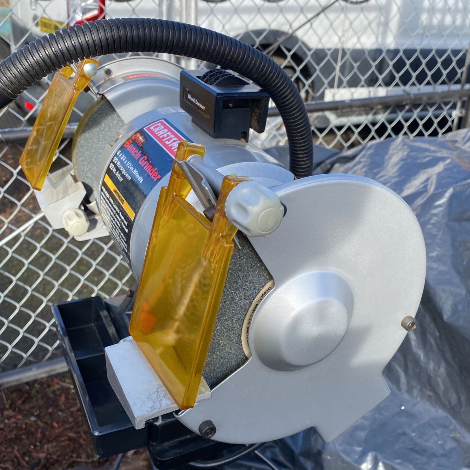 Craftsman 6 Inch Bench Grinder With Stand for Sale in Steilacoom, WA