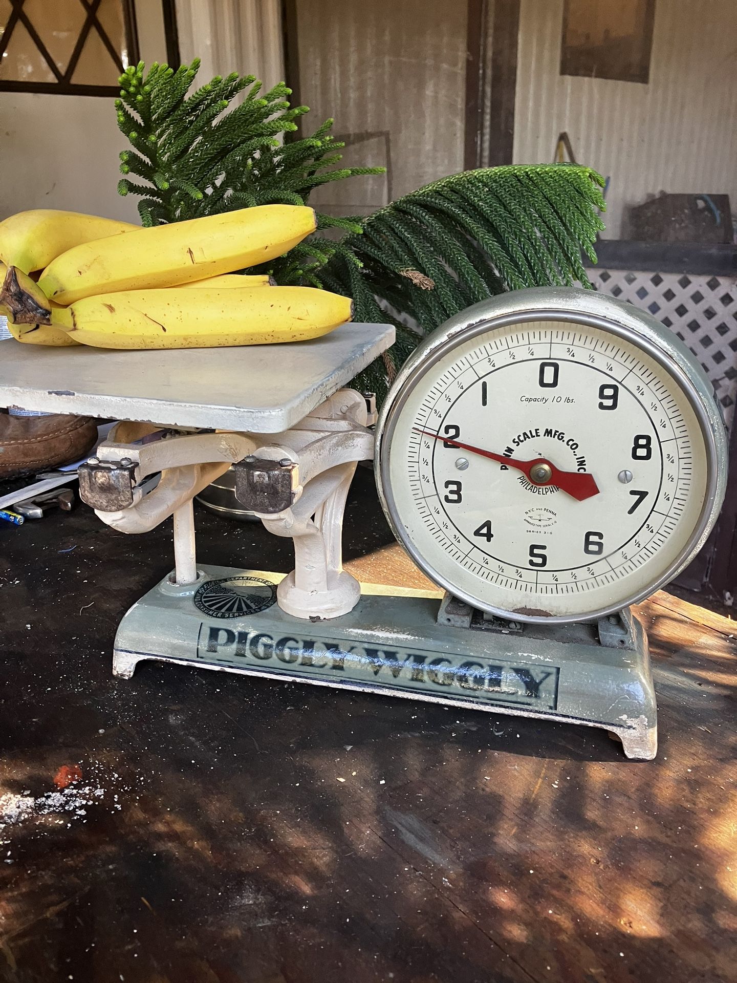 1930’s grocery Scale PIGGLY WIGGLY
