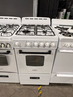Avanti white 4 burner range stove 20 inches