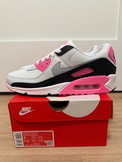 Nike Air Max 90 “White Pink Glow Wolf Grey” Women’s Size 9/ Men’s 7.5 IM4613-100