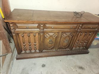 Zenith Console - Radio, 8-track, and Record Player