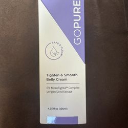 go pure belly cream