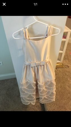SiZe 4 flower girl dress
