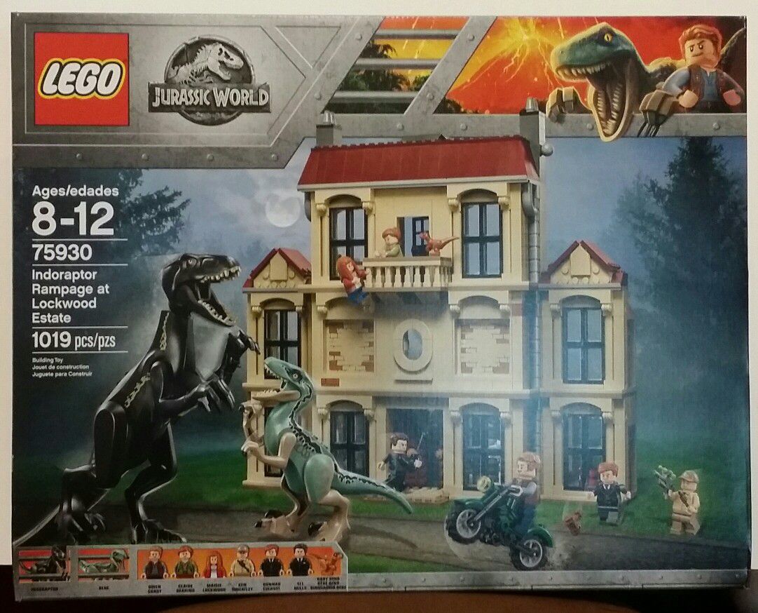 JURASSIC WORLD LEGO SET Rampage at Lockwood for Sale in San TX - OfferUp