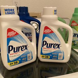 6 Pyrex Detergents