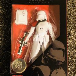Star Wars Black Series First Order Snowtrooper Officer Toys r Us Exclusive NEW