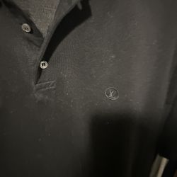 Black Louis Vuitton Polo 