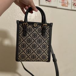 Mini T Monogram tote
