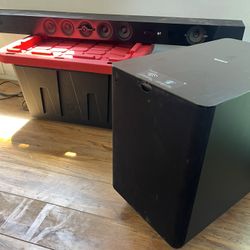 Sony- Dolby atmos Soundbar and subwoofer