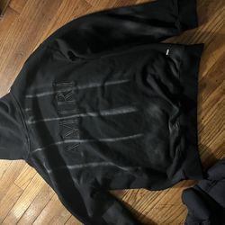 amiri hoodie & Moncler coat both authenticity hoodie size large n coat 7 read description