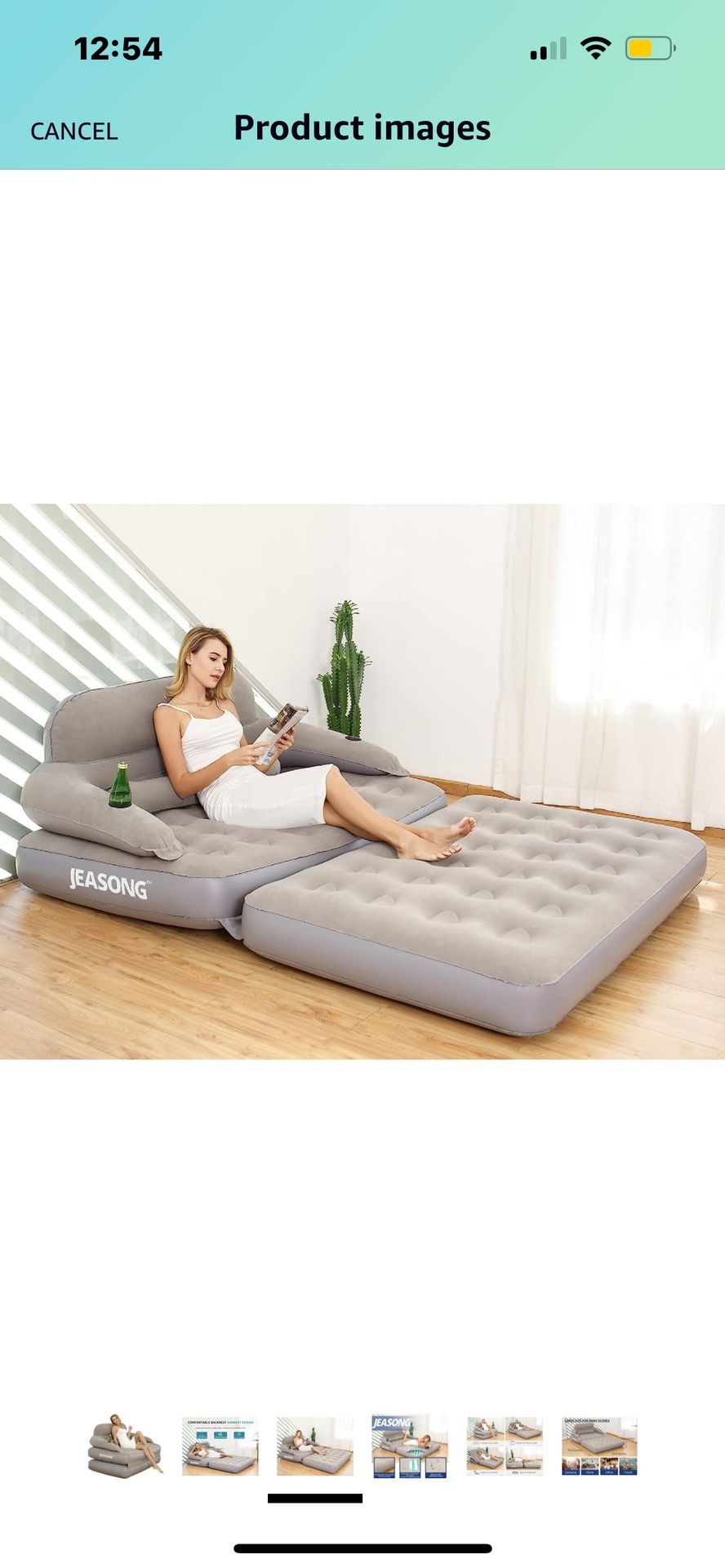 Air Mattress Couch Inflatable Furniture Travel Couch