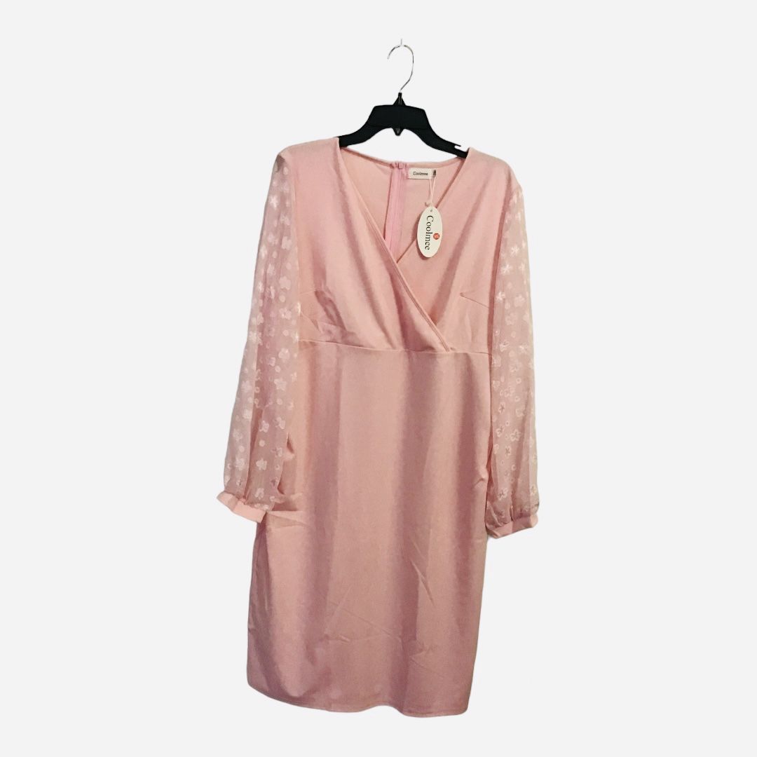 Women’s Blush Pink Dress Size 2XL