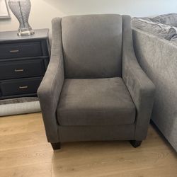 Gray Arm Chair 