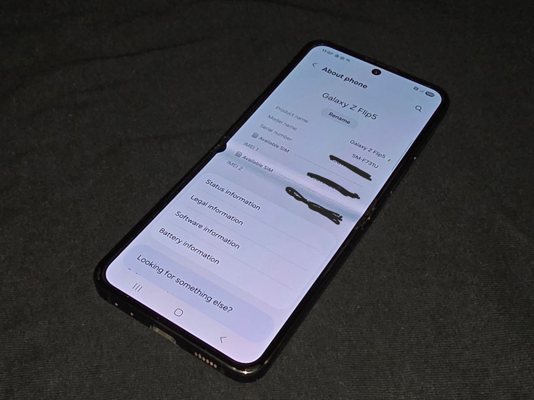 Used Samsung Galaxy Flip5 Black