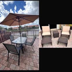 Outdoor furniture set