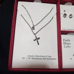 Jewelry Wardrobe & Tray