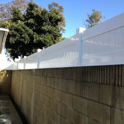 Fence Topper Vinyl
