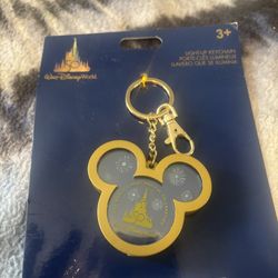 Walt Disney World 50th Keychain 