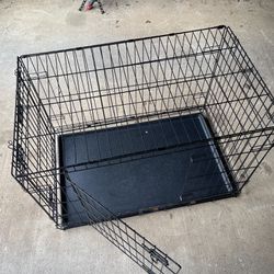 Large Dog Kennel. 36 long 22 wide 24 tall.