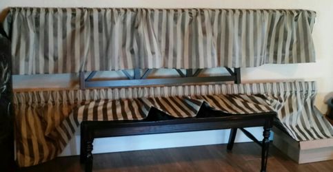 Custom made valances, One Pair