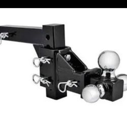 Pasauto Triple Ball 10000 Trailer Hitch 2in Receiver
