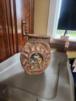 Sun And MOON TERRACOTTA PLANTER