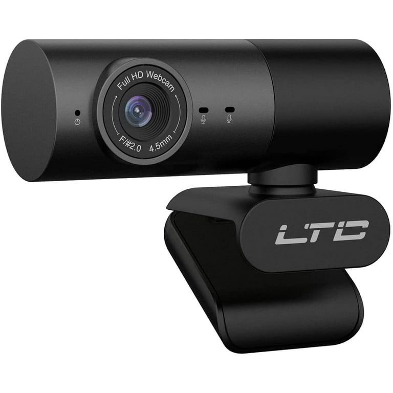 LTC VE100 Webcam 1080P HD USB Camera with Microphone Widescreen PC Web Camera
