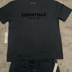 ESSENTIAL Fear Of God-Black Set