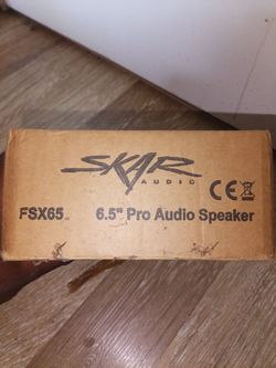 Skar Audio FSX65 4 ohms  2 Door Speakers