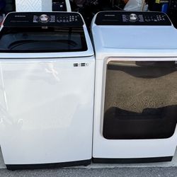 XL Wifi Samsung (Gas) Washer & Dryer
