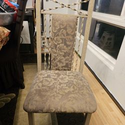 6 dining room chairs.