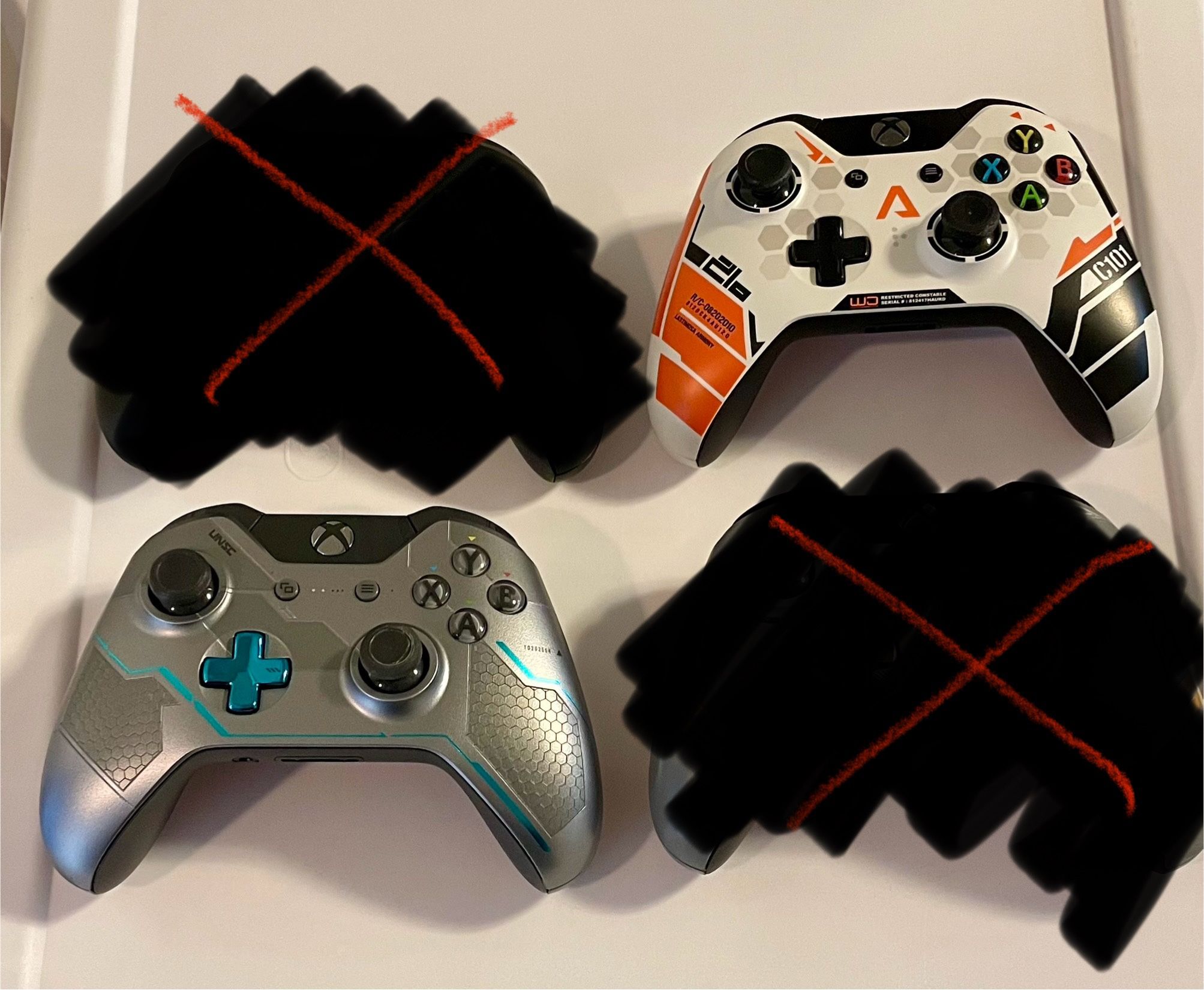 Xbox Special Theme Collectors Controllers