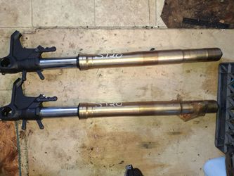 06 07 Suzuki GSXR 600 750 Front Forks Shocks Suspension GSXR600 GSXR750 S3751