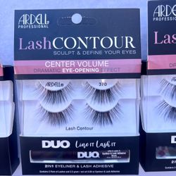 ARDELL Eyelashes , PROFESSIONAL Lash Contour SCULPT & DEFINE YOUR. EYES CENTER VOLUME DRAMATIC EYE-OPENING EFFECT