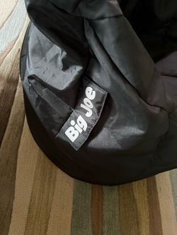 Big Joe Black Beanbag Chair
