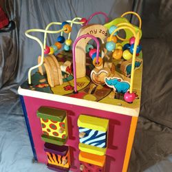 Wood Toddler Activity Set