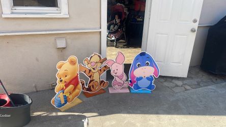 Baby Winnie The Pooh Wooden Stands