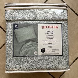 King Bedding Sheet 6pcs Set 