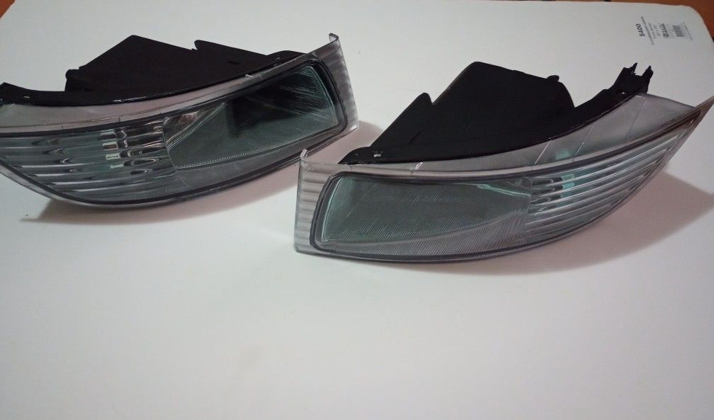 Kojem Fog Lights w/Bulb Pair Compatible with 2003-2009 LEXUS GX470 without sport package Halogen Front LH+RH Bumper Fog Light Lamp Replacement for 812