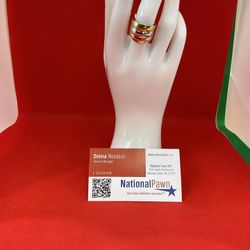 14KT Gold Tri-Colored Ring