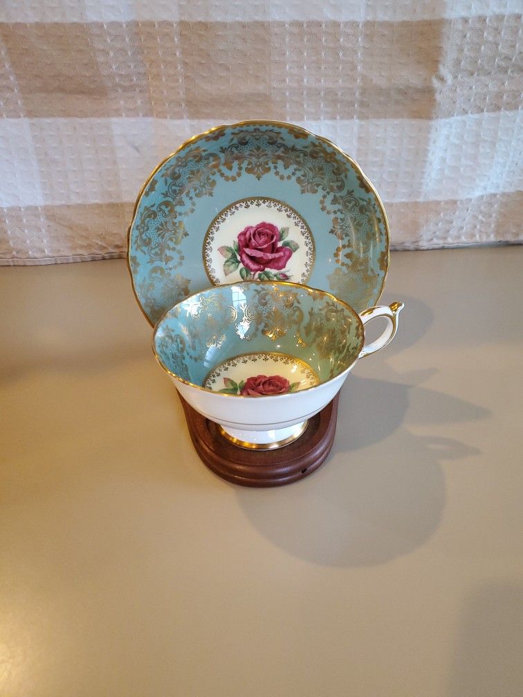 Vintage Paragon Double Warrant Teacup & Saucer Set