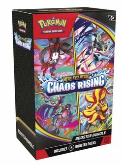 OBO-Pokémon TCG Mega Evolution Chaos Rising Booster Bundle