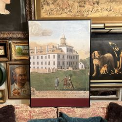 Modern Poster Of Colonial Pennsylvania Hospital 