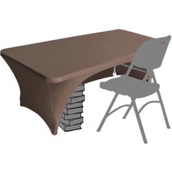 Spandex Table Cover 5 FT (cocoa)