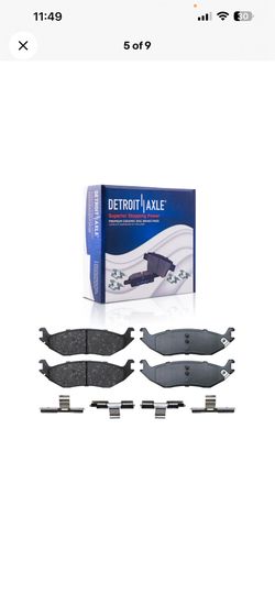 Wheel bearing and brake pads