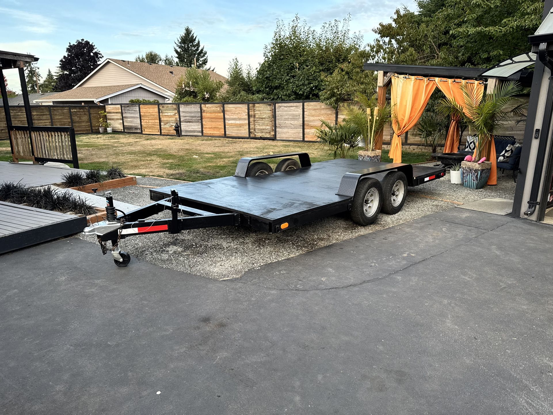 16’ Flat Bed Trailer