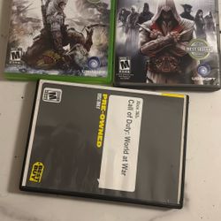 3 Xbox 360 Games
