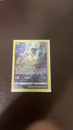 Pokémon Mew Ultra Rare Holo card from the Crown Zenith Galarian Gallery set