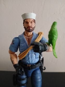 GI JOE CLASSIFIED SHIPWRECK W/ PARROT