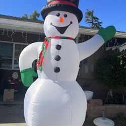 Christmas Snowman Inflatable 